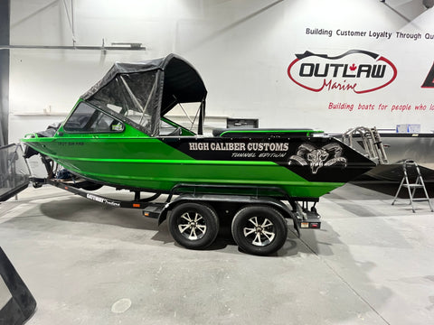 2022 High Caliber Rimfire 17’ Tunnel Hull