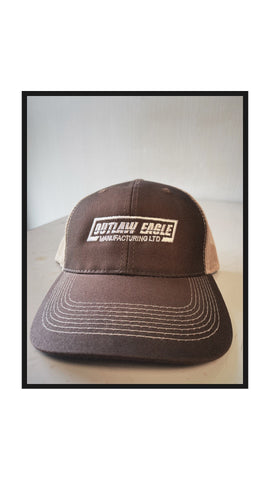 Brown Outlaw Eagle Snap back